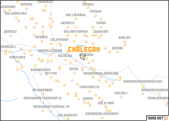 map of Chālegah