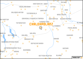 map of Chāleh Polarz