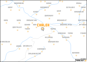 map of Chāleh