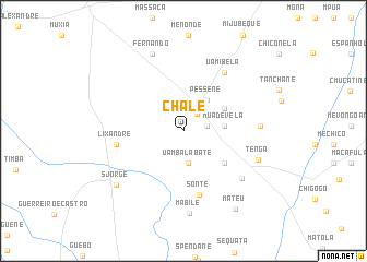map of Chalé
