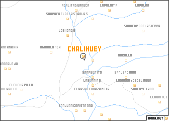 map of Chalihuey