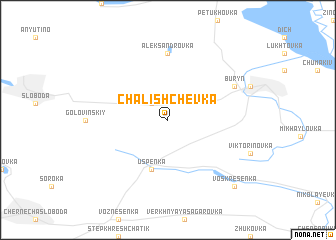 map of Chalishchëvka