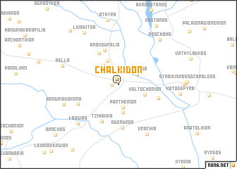 map of Chalkidón