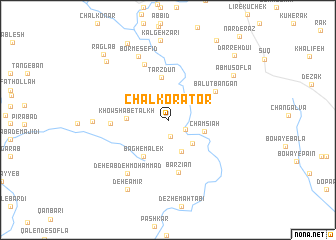 map of Chāl Korātor