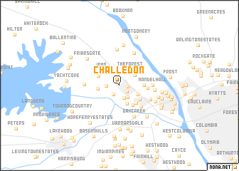 map of Challedon