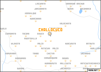 map of Challocuco
