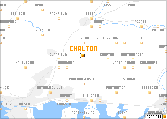 map of Chalton