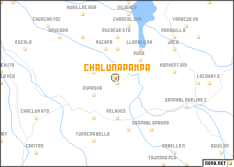 map of Chalunapampa