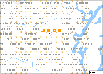 map of Chamakpur