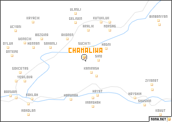 map of Chama Liwa