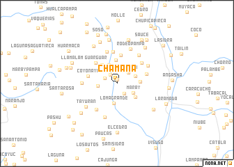 map of Chamana