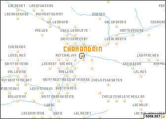 map of Chamandrin