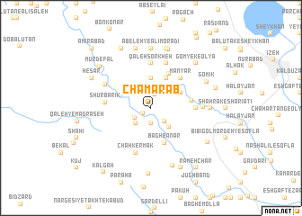 map of Cham ‘Arab