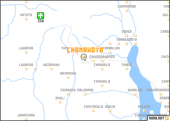 map of Chamawoya