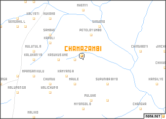 map of Chamazambi