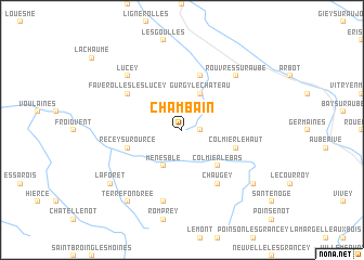 map of Chambain