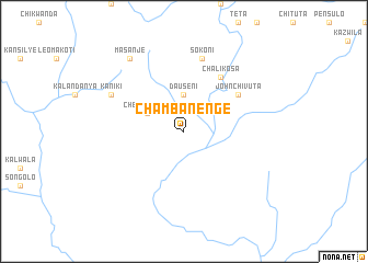 map of Chambanenge
