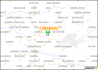 map of Chambeau