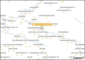 map of Cham Borreh