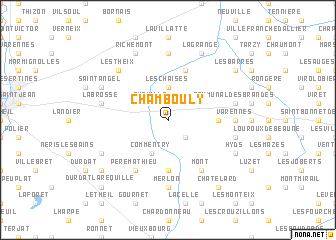 map of Chambouly