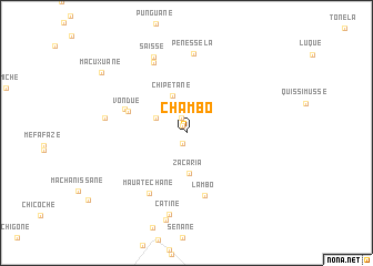 map of Chambo