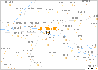 map of Chami Sermo