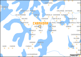 map of Chamkoma