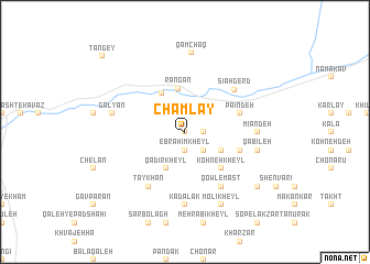 map of Chamlay