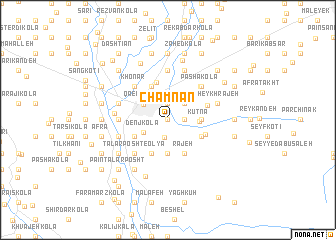 map of Chamnān