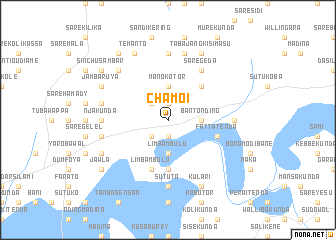 map of Chamoi