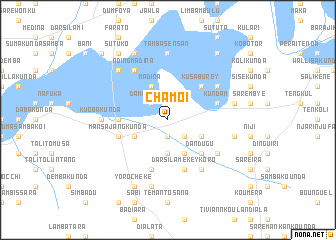map of Chamoi
