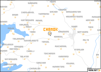 map of Chamok