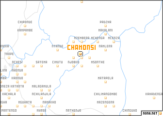 map of Chamonsi