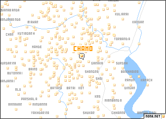 map of Chāmo