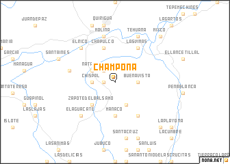 map of Champona