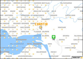 map of Chāmtia