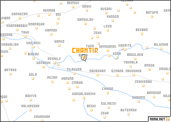 map of Chamtīr