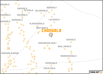 map of Chamwāla