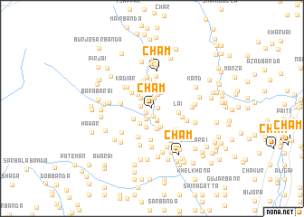 map of Cham