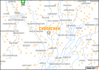 map of Chanacheh