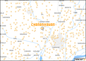 map of Chana Nikawān