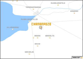 map of Chañar Pozo
