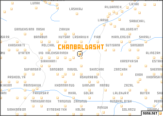 map of Chanbal Dasht
