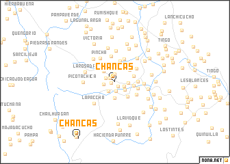 map of Chancas