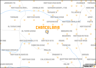 map of Chancelaria