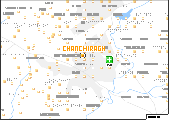 map of Chan Chirāgh