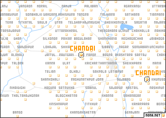 map of Chāndāi