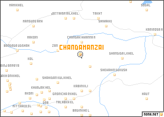 map of Chanda Manzai