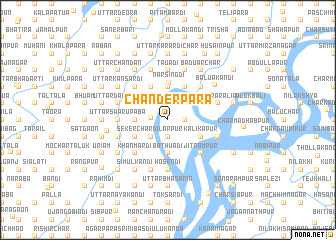 map of Chānderpāra