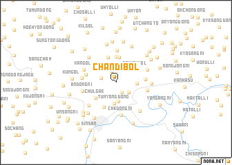 map of Chandibŏl